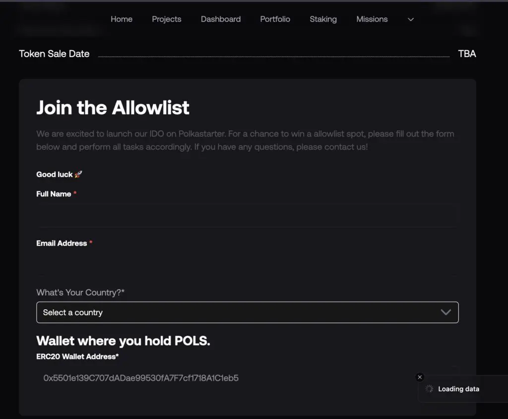 Participant in Launch